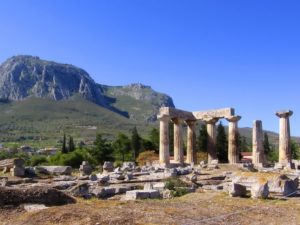 Temple of Apollo in Ancient Corinth