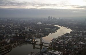 London from the Shard