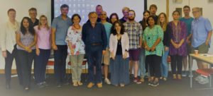 The Participants in the School and Seminar. Left to right: Donna Carmichael, Mirna Guha, David Skinner, Ekaterina Ignatyeva, James Rosbrook-Thompsom, Giuliana B. Prato, Italo Pardo, Gary Armstrong, John Hanna, Hana Cervinkova, Karlina Moretti, Christoffer Berg, Will Brown, Karolina Plaskova, Debrapriya Chakrabarti, Michael Malzer, Gintare Kudzmaite, Ambreen Rubab, Marco Barisic, Jerome Krase.